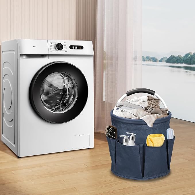 17L Cleaning Caddy with Handle, 4.5 Gallon Cleaning Supply Caddy Foldable - Image 8
