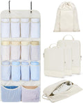 BAGSMART Hanging Compression Packing Cubes by BAGSMART