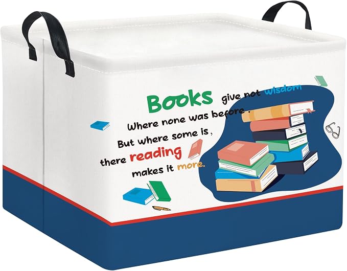 Rectangular Kids Storage Bin Gift Basket Baby Organizer Cute Kids Toy Bin Room by TIBAOLOVER