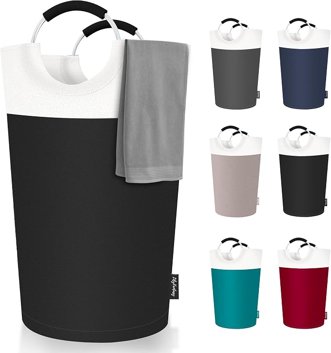 90L Laundry Basket, Collapsible Laundry Hamper by LilyFantasy