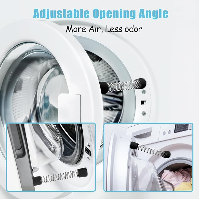Washer Door Prop, Magnetic Front Load Washing Machine Door Stopper Keep Washer - Image 5