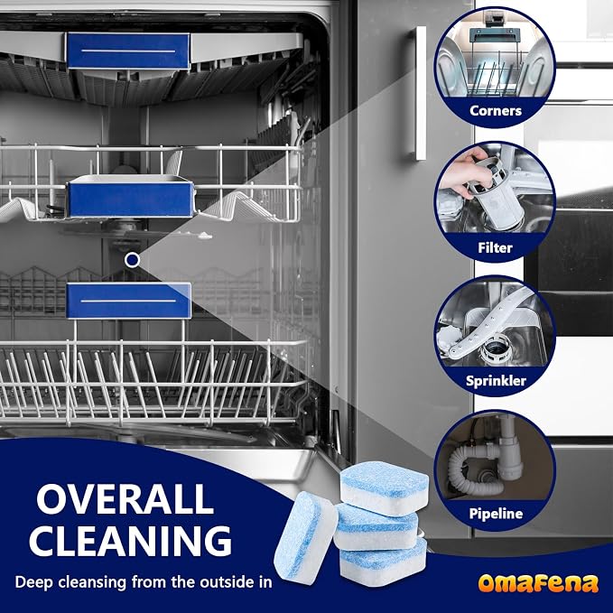 Dishwasher Cleaner and Deodorizer Tablet - Image 3