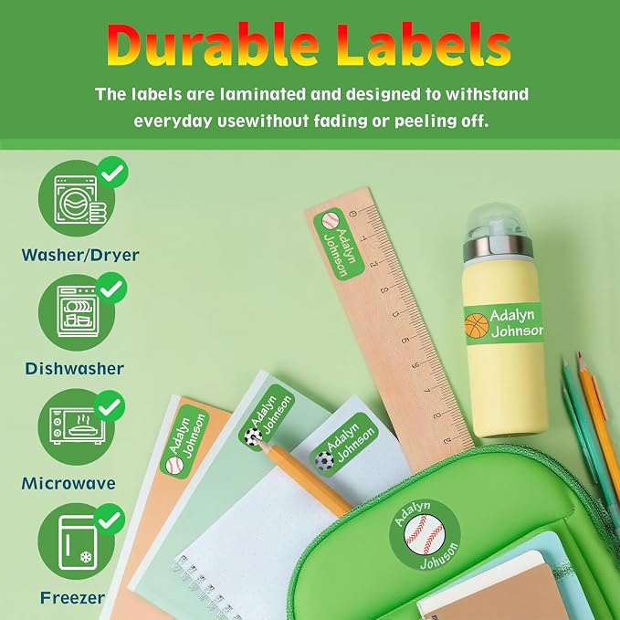 Custom Personalized Name Labels - Image 5
