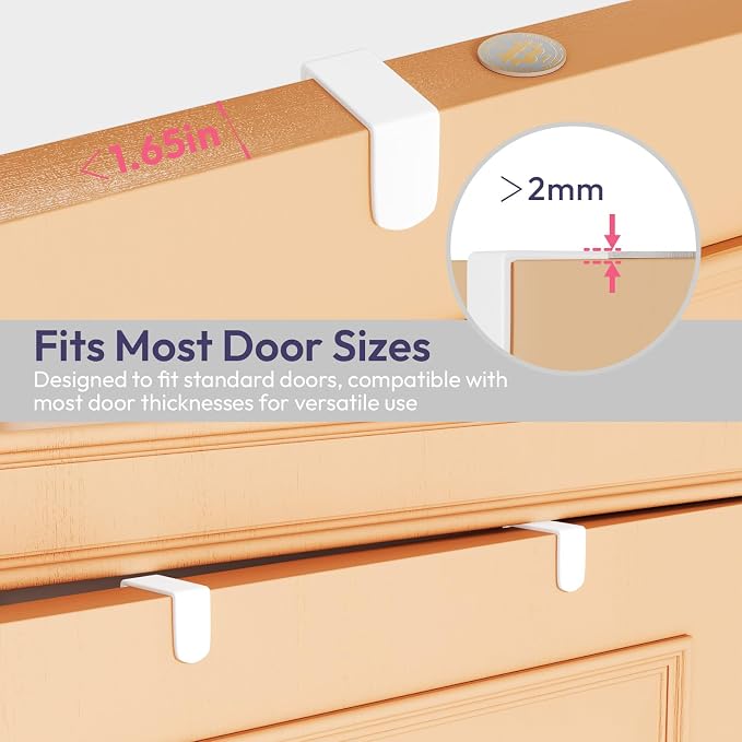 SWTYMIKI Over The Door Hook - Image 7