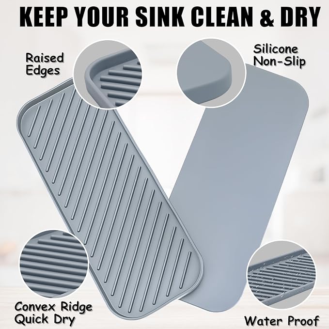 Silicone Sponge Holder for Kitchen Sink - Image 5