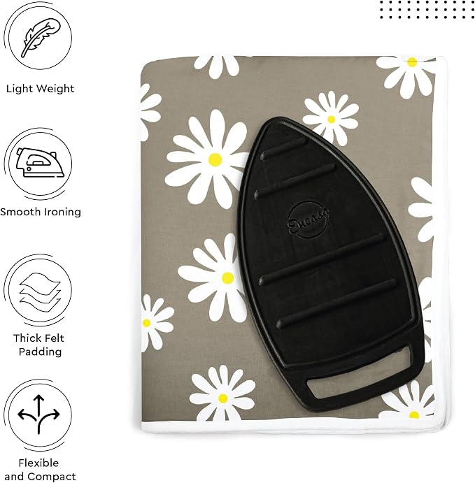 Encasa XO Ironing Mat/Pad with 3mm Padding & Silicone Iron Rest - Image 5