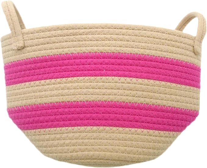 Youngfine Horizonweave Fuchsia Storage Basket - Image 3