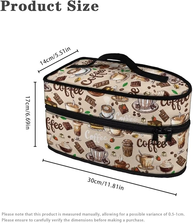Coffee Chocolate Iron Storage Bag Compatible - Image 6