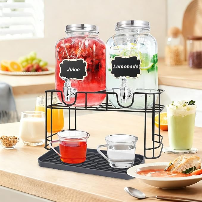 Drip Tray for Drink Dispenser, Silicone Drip Pan for Drink Dispenser, Beverage - Image 7