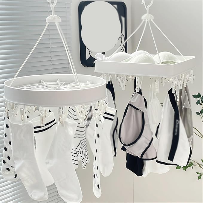 Round Drip Hanger, Sock Drying Rack - Image 7