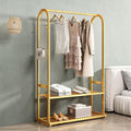 Gold Clothing Rack, Metal Garment Rack by BUZUEYModernmetalfurniture
