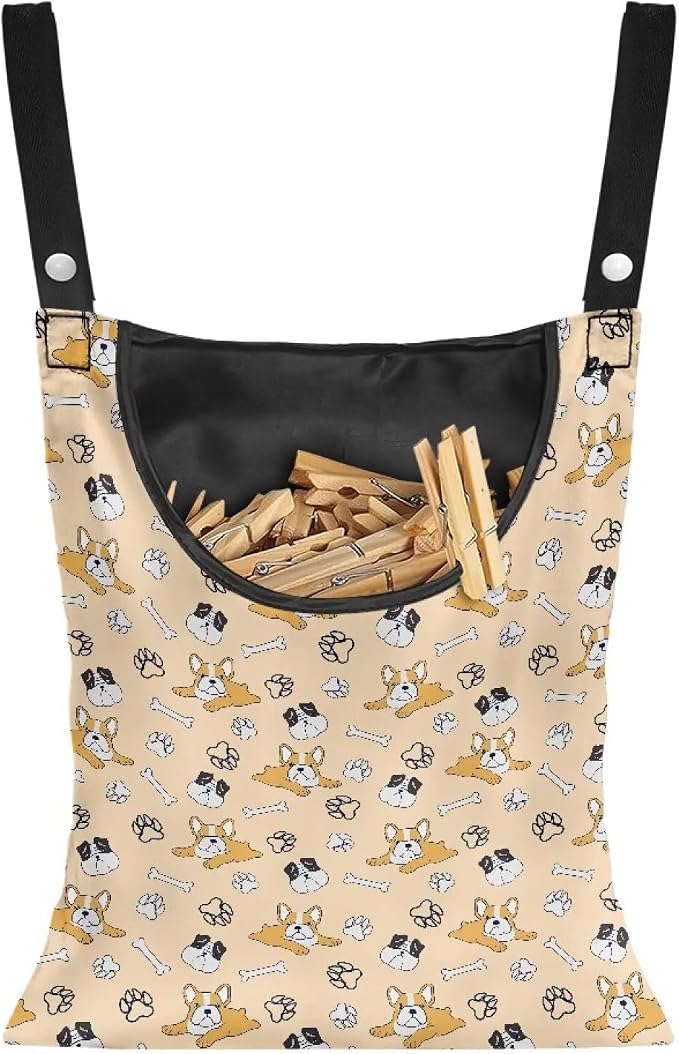 Clothespin Bag, Hanging Laundry Bag, Clothes Lines by Unknown
