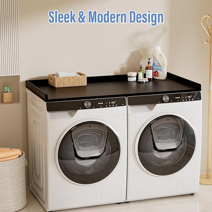 LEBENGURU No-Installation HDPE Washer Dryer Countertop - Image 3