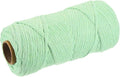 MECCANIXITY Cotton Rope Twisted Braided Twisted Single Strand Cord, Matcha by MECCANIXITY