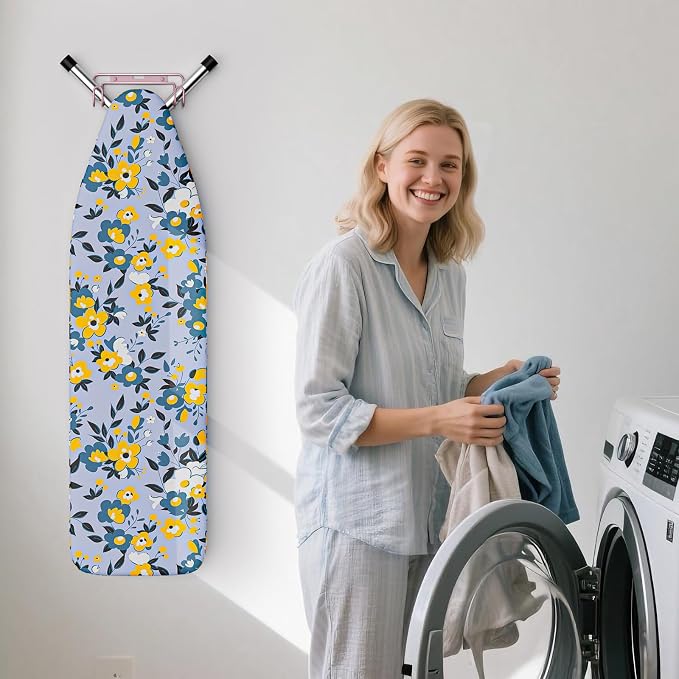 Over The Door & Wall Mount Ironing Board Hanger - Image 4