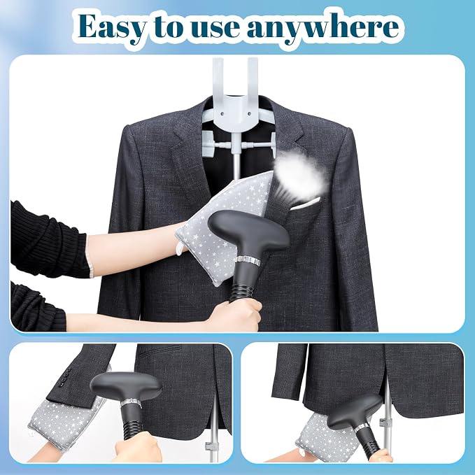 CINPIUK Garment Steamer Rack & Garment Ironing Glove - Image 2