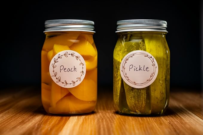 MONEST Waterproof & Oil Resistant Jar & Lid Stickers - Image 4