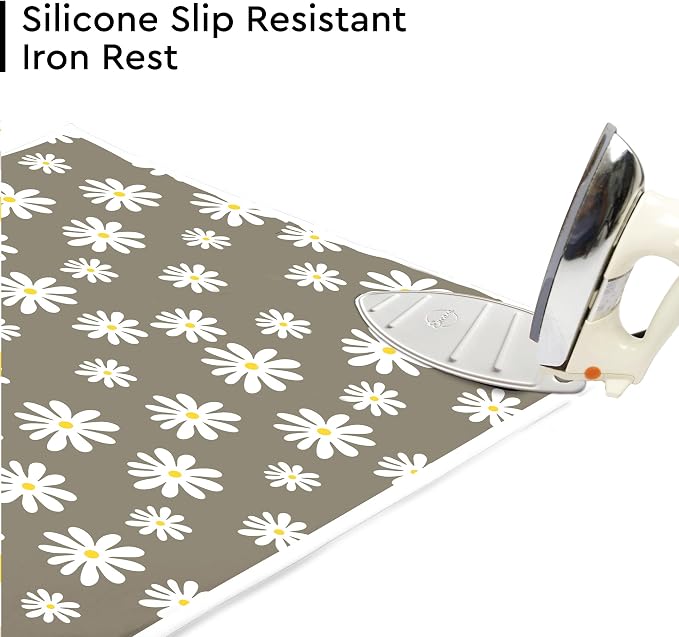 Encasa XO Ironing Mat/Pad with 3mm Padding & Silicone Iron Rest - Image 2