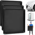 3 Pcs 22'' x 21'' Large Oil Drip Tray, Mini Fridge Drip Pan, Portable Under by Saillong