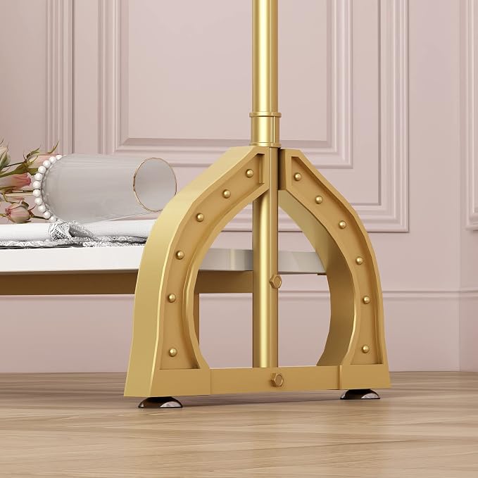 Gold Clothing Rack, Boutique Gold Clothes Racks - Image 6