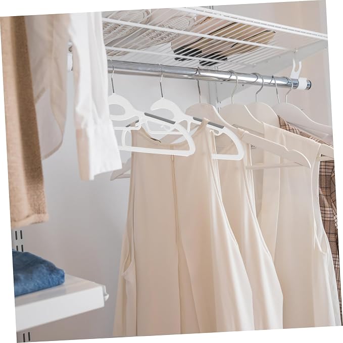 10pcs Non Slip Extra Wide Clothes Hangers - Image 7