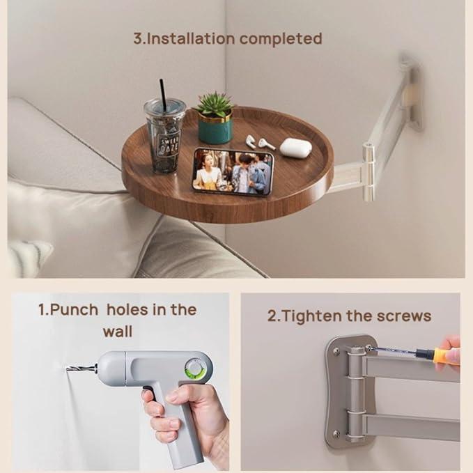 Wall Mounted Folding Table - Image 5