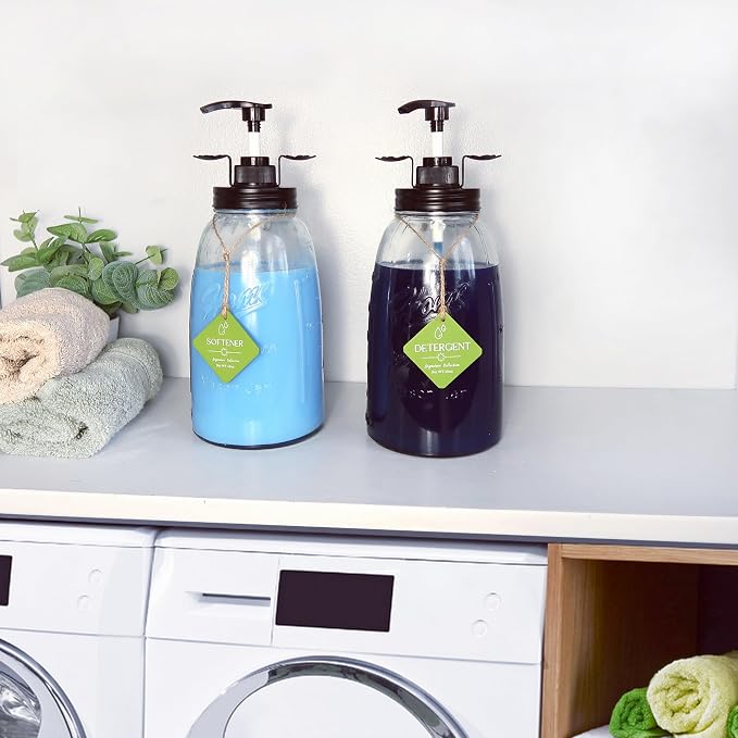 Liquid Laundry Detergent Dispenser, Besuerte Set of 2 Laundry Detergent - Image 5
