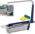 2026 Updated Telescopic Sink Storage Rack Adjustable, Kitchen Organizer Soap by Unknown