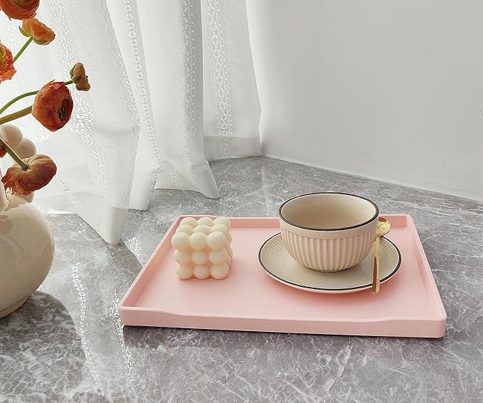 Pink Serving Tray for Serving Accessory, Perfume and Display Use. - Image 3