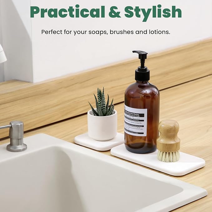 3PCS Water Absorbing Diatomaceous Earth Tray - Image 3