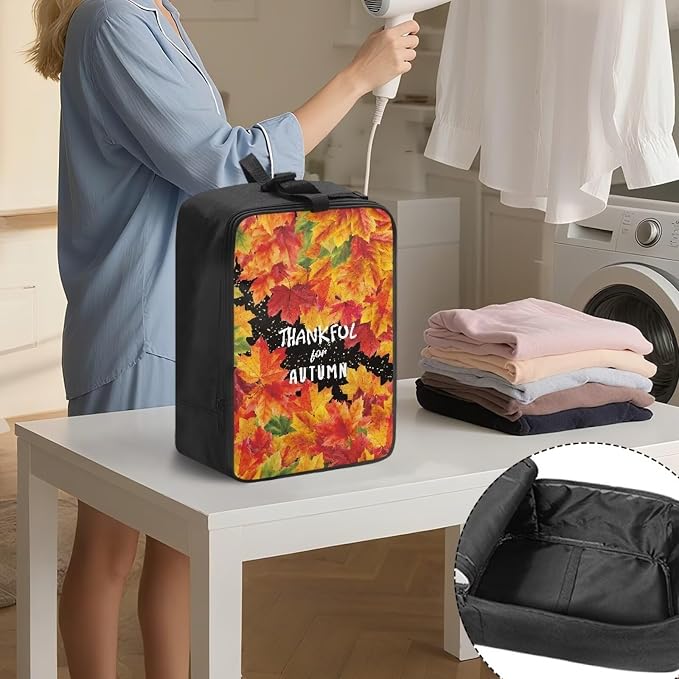 Thanksgiving Day Steam Iron Storage Bag Patterned Polyester Irons Organizer - Image 3