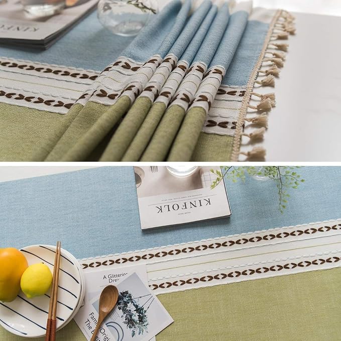 Pahajim Striped Tablecloth Rectangle - Image 5