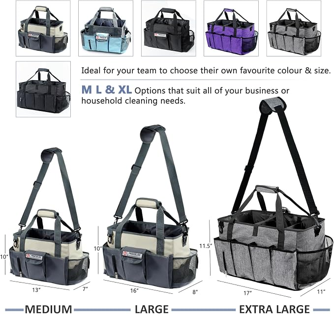 XL Professional Cleaning Caddy for Cleaning Suppliers, Cleaning Organizer - Image 7