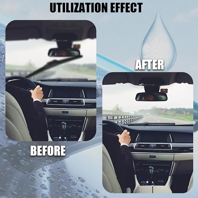 50 Pcs Solid Windshied Wipe Slice, Windshield Washer Concentrate Tablets - Image 3