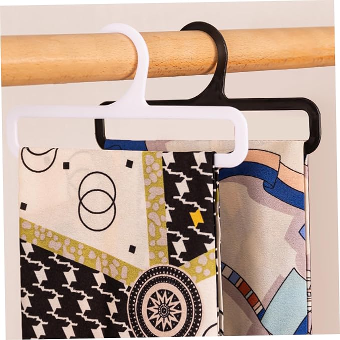 Towel Hanger, Scarf Hanger 50Pcs 6.7x3.2in Flexible Leggings Rectangular Pants - Image 3