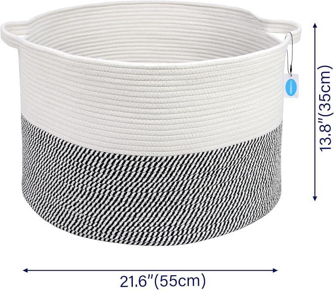 Casaphoria XXXLarge Cotton Rope Basket - Image 4