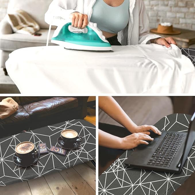 Small Ironing Board Tabletop Foldable, RAINHOL Space-Saving Iron Board - Image 7