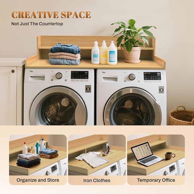 GCCSJ 2-Tier Washer Dryer Countertop - Image 2