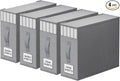 4 Pack Bed Sheet Closet Organizers and Storage, Sturdy Foldable Storage by StorageTastic