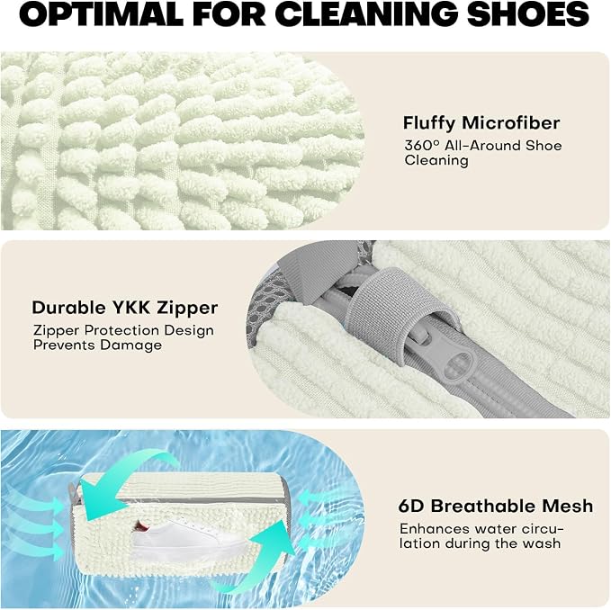 Shoe Washing Machine Bag: Laundry Shoe Bag - Image 3