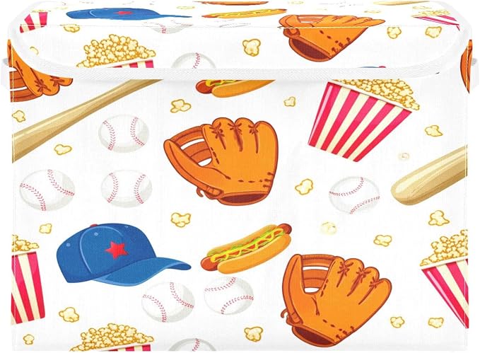 Nander Baseball Gloves Storage Basket Storage Boxes by Unknown