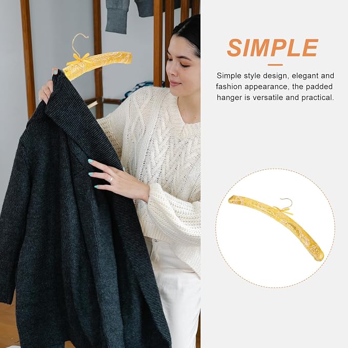DOITOOL 3pcs Foam Padded Clothes Hangers - Image 8