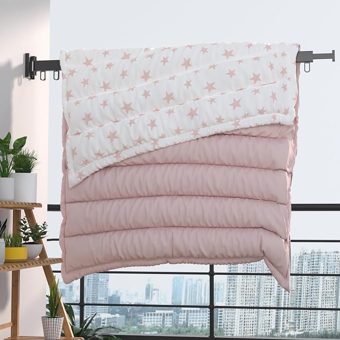 Clothes Drying Rack, Laundry Drying Rack Wall Mount - Image 4