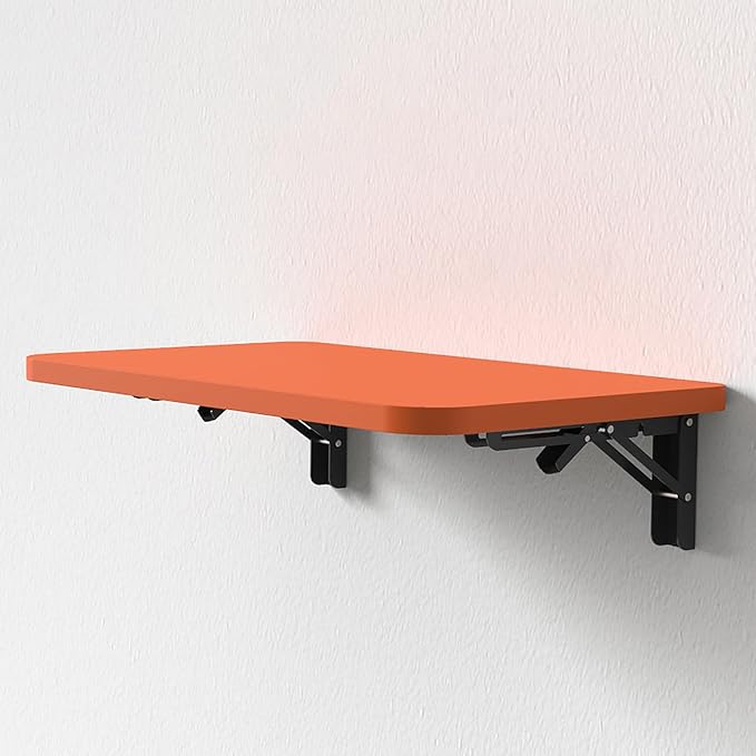 Wall Mounted Fold Down Desk Laundry Folding Wall Table Drop Leaf Wall Shelf - Image 7