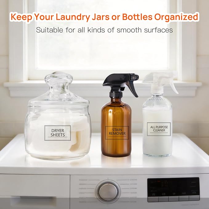 Minimalist Laundry Room Labels - Image 5