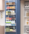 6-Tier Over The Door Pantry Organizer, Hanging Spice Rack by Bunoxea