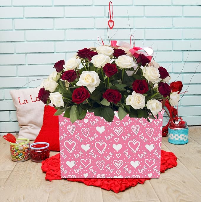 Rectangular Storage Basket Empty, Collapsible Gift Basket - Image 2