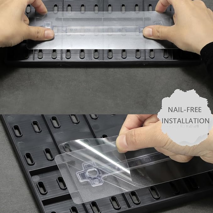 Pegboard Combination Kit, Wall Mounted Storage Set - Image 4