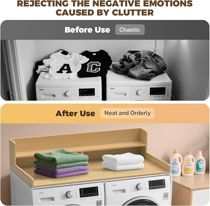 FAHKNS 2-Tier Washer Dryer Countertop - Image 7