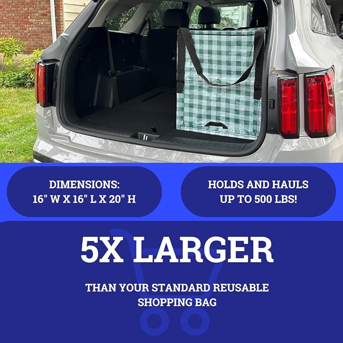 DURASACK Heavy Duty Storage Tote Bag 22-Gallon Rugged Woven Polypropylene - Image 5